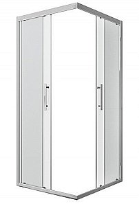 Душевой уголок Bravat STREAM BS090.2204S 90х90 стекло прозрачное/профиль хром купить в интернет-магазине Sanbest
