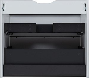 Тумба с раковиной Aquanet Вита 330476 70 белый матовый для ванной в интернет-магазине Sanbest