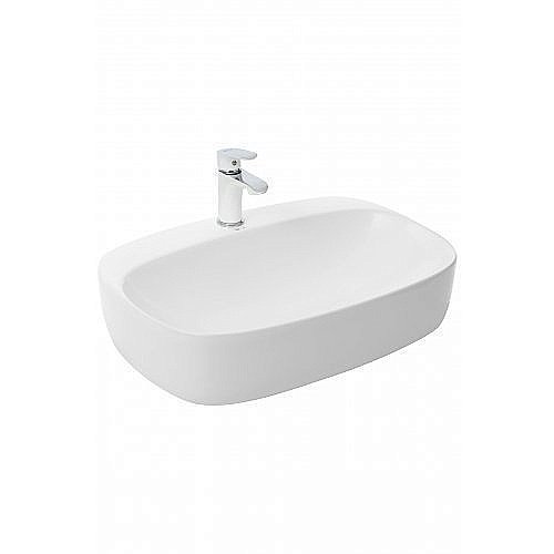 Раковина накладная WeltWasser WW ELBACH 2236 59,5 белая купить в интернет-магазине Sanbest