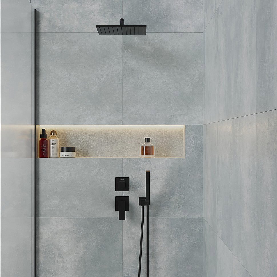 Дивертор PAINI Grazia 21PZ425 черный матовый для смесителя в интернет-магазине сантехники Sanbest