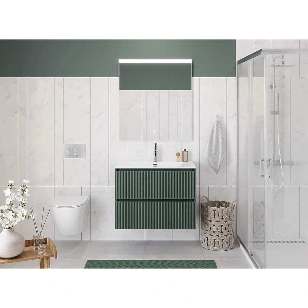 Тумба с раковиной BelBagno UNO 90 еловая матовая для ванной в интернет-магазине Sanbest