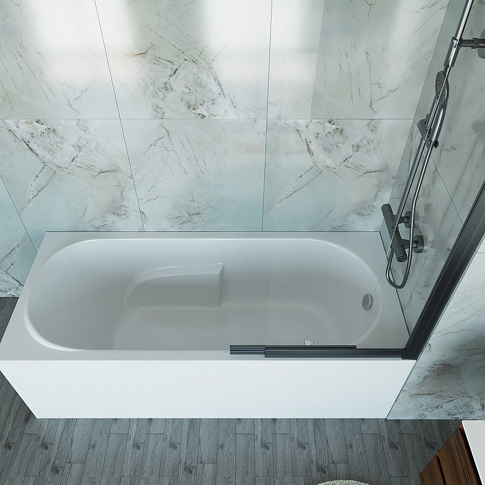 Ванна акриловая Vincea VBT-2A170-LG 170x75 белая с ножками купить в интернет-магазине Sanbest