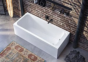 Излив для ванны Villeroy&Boch Architectura Square TVT125002000K5 черный матовый купить в интернет-магазине сантехники Sanbest