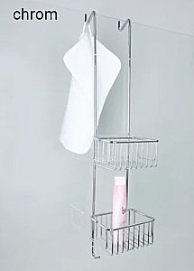 Полка двойная Decor Walther Universal DW HGK2 подвесная хром купить в интернет-магазине сантехники Sanbest