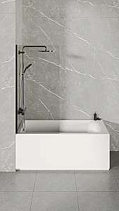 Ванна Salini CASCATA S-stone 105021M 150x70 белая купить в интернет-магазине Sanbest