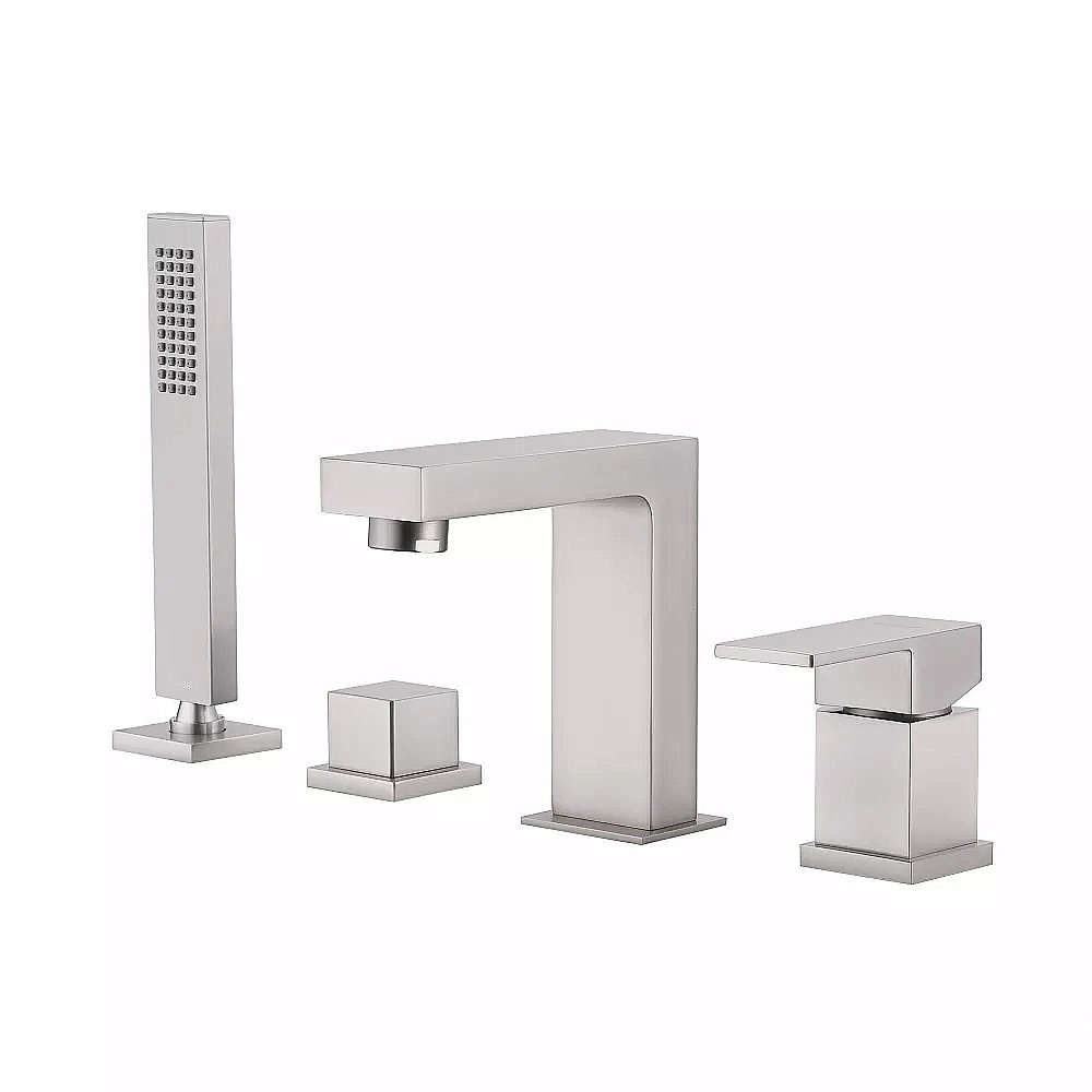 Смеситель для ванны ABBER Daheim AF8213SP сатин купить в интернет-магазине сантехники Sanbest