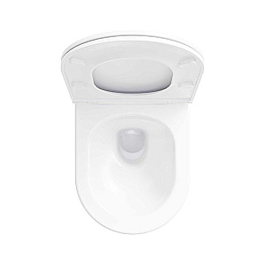 Унитаз Ravak FLOW X01985 белый, с крышкой микролифт, безободковый купить в интернет-магазине Sanbest