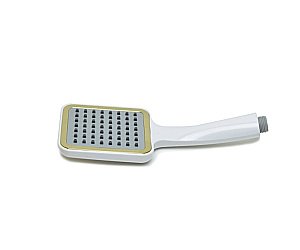 Душевая лейка Bronze de Luxe Quadro 215 белая/золото купить в интернет-магазине сантехники Sanbest