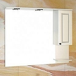 Зеркало со шкафом Comforty Севилья 100 в ванную от интернет-магазине сантехники Sanbest