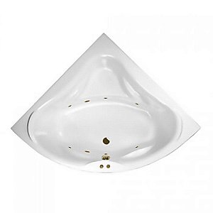 Ванна акриловая EXCELLENT Konsul SOFT WAEX.KON15.SOFT.BR 150x150 белая с гидромассажем купить в интернет-магазине Sanbest