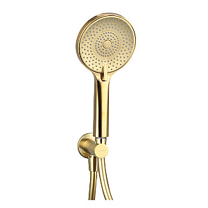 Душевой гарнитур Caprigo PARTS 98-522-brg матовое золото купить в интернет-магазине сантехники Sanbest