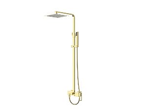 Душевая система BelBagno LUCE VSCM золото купить в интернет-магазине сантехники Sanbest