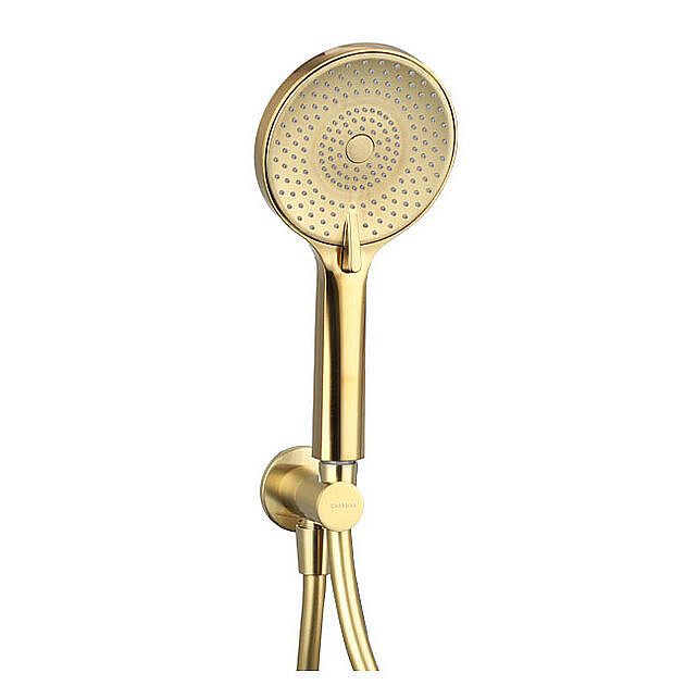 Душевой гарнитур Caprigo PARTS 98-522-brg матовое золото купить в интернет-магазине сантехники Sanbest