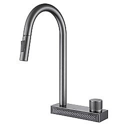 Смеситель для кухни Abber WASSER KREIS AF8114NG никель купить в интернет-магазине сантехники Sanbest