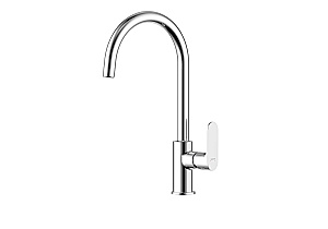 Смеситель для кухни Aquatek Альфа AQ1982CR хром купить в интернет-магазине сантехники Sanbest