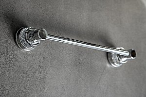 Полотенцедержатель Boheme Aura 10242-CR хром купить в интернет-магазине сантехники Sanbest