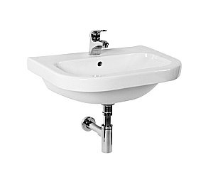 Раковина подвесная Jika DEEP by 60 см белая купить в интернет-магазине Sanbest