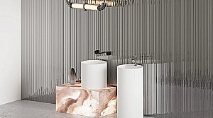 Раковина накладная Salini Armonia Round 03 130423M 45 из искусственного камня S-Stone, белая матовая купить в интернет-магазине Sanbest