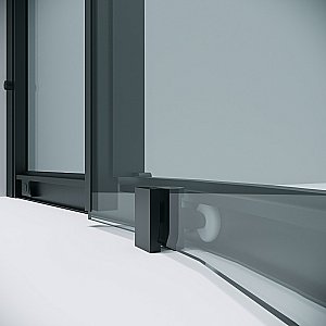 Душевой уголок Grossman Cosmo 301.K33.02.1010.21.00 100x100 стекло прозрачное/профиль черный матовый купить в интернет-магазине Sanbest