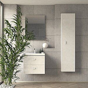 Шкаф подвесной Ravak COMFORT X000001382 40 белый для ванной в интернет-магазине сантехники Sanbest