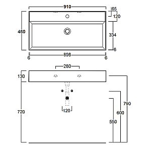Раковина SIMAS AGILE AG91 bi*1 81 купить в интернет-магазине Sanbest