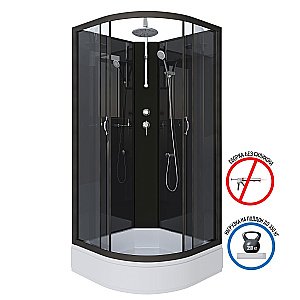 Душевая кабина Niagara Classic NG-6501-14BKT 90x90 купить в интернет-магазине Sanbest