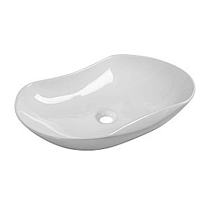 Раковина накладная Belbagno 66 BB1334 белая купить в интернет-магазине Sanbest