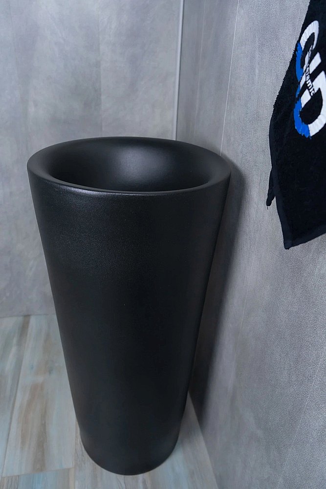 Раковина напольная Gid Autonomo 40 Nb130bg 81110 черная графит купить в интернет-магазине Sanbest