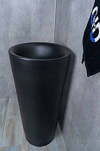 Раковина напольная Gid Autonomo 40 Nb130bg 81110 черная графит купить в интернет-магазине Sanbest