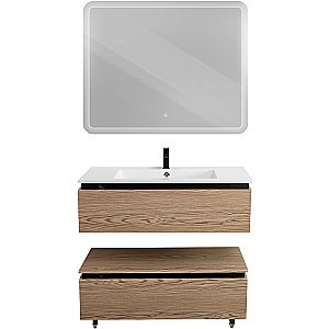 Нижняя тумба Cezares SLIDER-1000-1C-PI-RT-P дуб тангент для ванной в интернет-магазине сантехники Sanbest