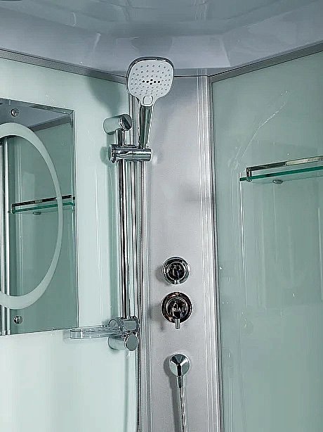 Душевая кабина WeltWasser Werra XL 10000014047 90х90 с поддоном купить в интернет-магазине Sanbest