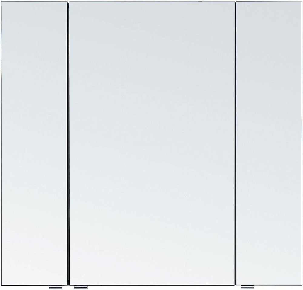 Зеркальный шкаф Aquanet Алвита new 90 антрацит купить в интернет-магазине сантехники Sanbest