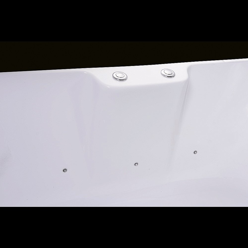 Ванна акриловая Orans NL-601 FTSHW 175х75 белая с гидромассажем купить в интернет-магазине Sanbest