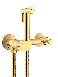 Гигиенический душ со смесителем WeltWasser HIGI R02 GL золото купить в интернет-магазине сантехники Sanbest