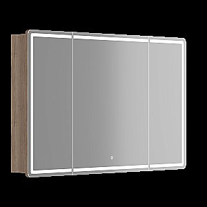 Зеркальный шкаф Sancos Mirror MI120EG дуб галифакс натуральный купить в интернет-магазине сантехники Sanbest