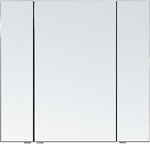 Зеркальный шкаф Aquanet Алвита new 90 антрацит купить в интернет-магазине сантехники Sanbest