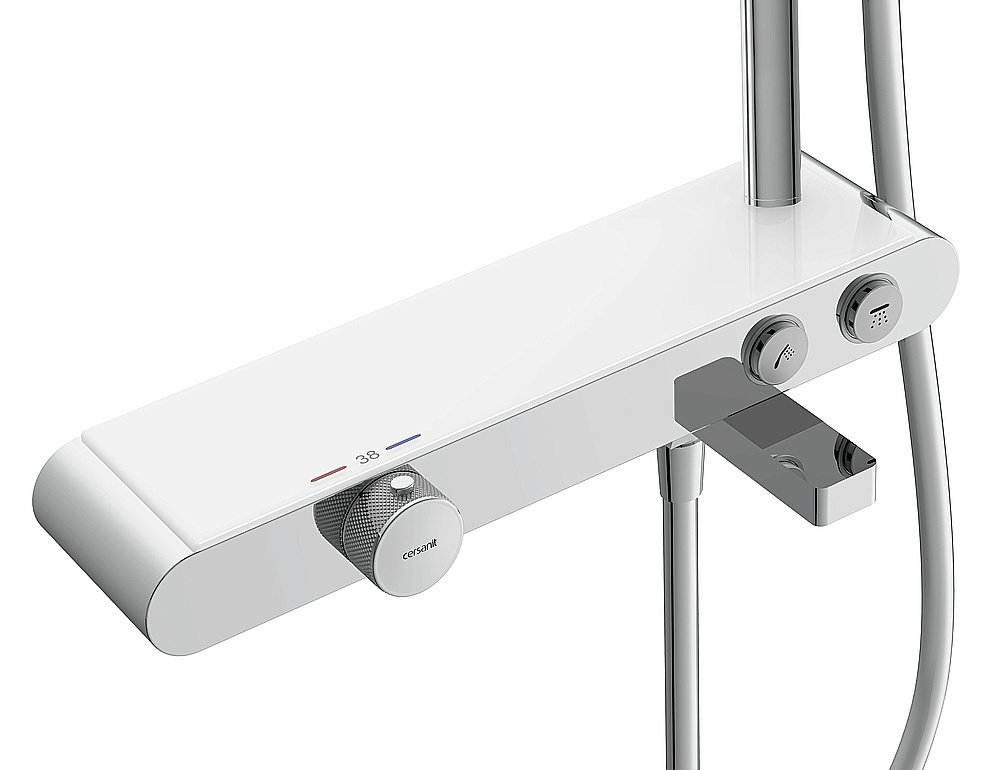 Душевая система Cersanit VIVO 64089 хром купить в интернет-магазине сантехники Sanbest