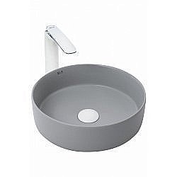 Раковина накладная WeltWasser WW ELBACH 3134 MFG 35,5 светло-серая матовая купить в интернет-магазине Sanbest