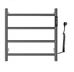 Полотенцесушитель электрический WONZON & WOGHAND BONN, Темный графит (WW-AL404-GM) купить в интернет-магазине сантехники Sanbest