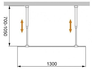 ƒушевое ограждение Cezares LIBERTA L-2 130x195 купить в интернет-магазине Sanbest