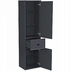 Пенал Iddis Torr 40 TOR40D0i97 темно-серый для ванной в интернет-магазине сантехники Sanbest