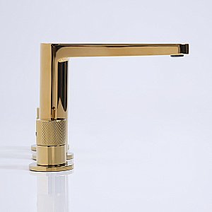 Смеситель для раковины WasserKRAFT Ems 7600 7635 золото купить в интернет-магазине сантехники Sanbest