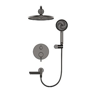 Душевая система WONZON & WOGHAND SOLO WW-939032-BGM темный графит купить в интернет-магазине сантехники Sanbest