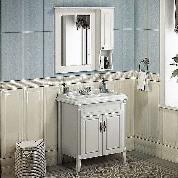 Тумба с раковиной Comforty Палермо 80 для ванной в интернет-магазине Sanbest