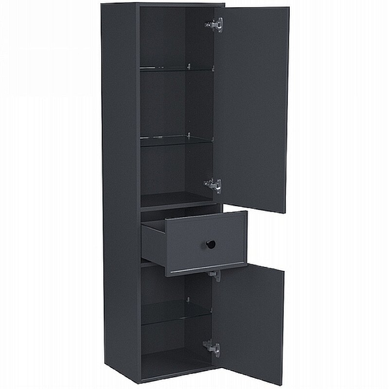 Пенал Iddis Torr 40 TOR40D0i97 темно-серый для ванной в интернет-магазине сантехники Sanbest