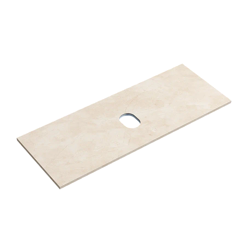 Столешница Sancos 120х46 TT120A2 кремовая матовая для ванной в интернет-магазине сантехники Sanbest