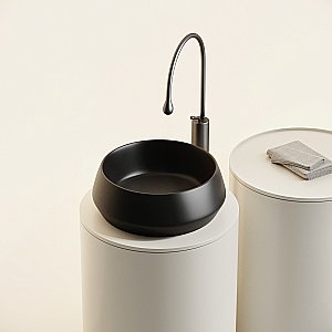 Раковина Ceramica Nova Maya CN12004MB черная матовая купить в интернет-магазине Sanbest