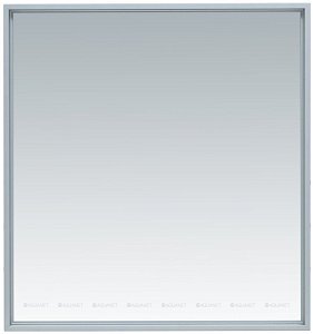 Зеркало De Aqua Алюминиум 261694 70 серебро в ванную от интернет-магазине сантехники Sanbest