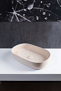 Раковина Allen Brau Fantasy Oval 55 4.11022.IV айвори матовый купить в интернет-магазине Sanbest