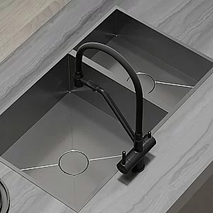 Смеситель для кухни Sancos Dora SC4003MB черный матовый купить в интернет-магазине сантехники Sanbest